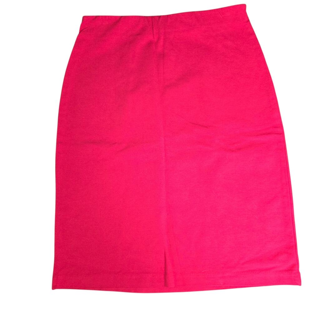 Philosophy Dark Periwinkle Stretch Ponte Pencil Skirt Sz 8